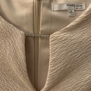 Studio One New York size 6 champagne dress